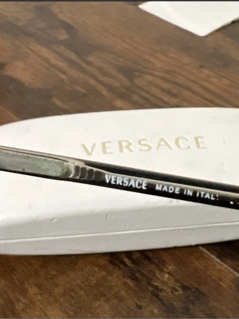 Versace MOD 3009 139 53{}17 Eyeglass Frames + Case. Italy.
